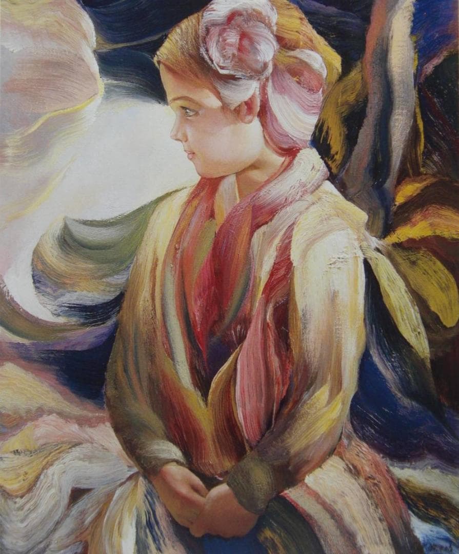 フランスシコ・マッセリア、「ミルナ」、希少画集・額装画