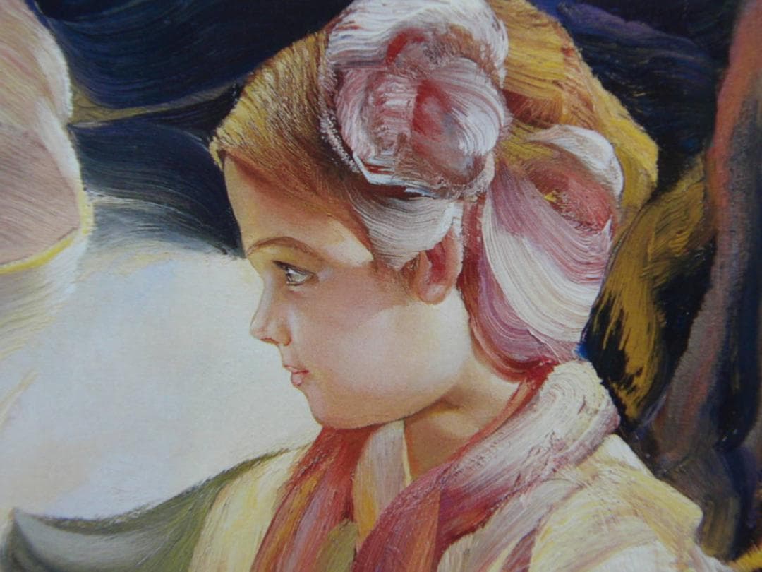 フランスシコ・マッセリア、「ミルナ」、希少画集・額装画