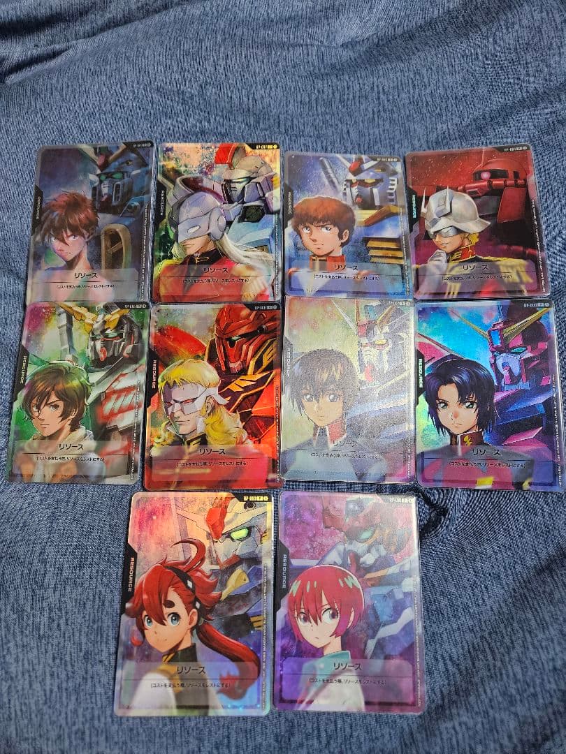 イ*チ様 ガンダムカードゲーム プロモ リソース 10枚セット ゲーム