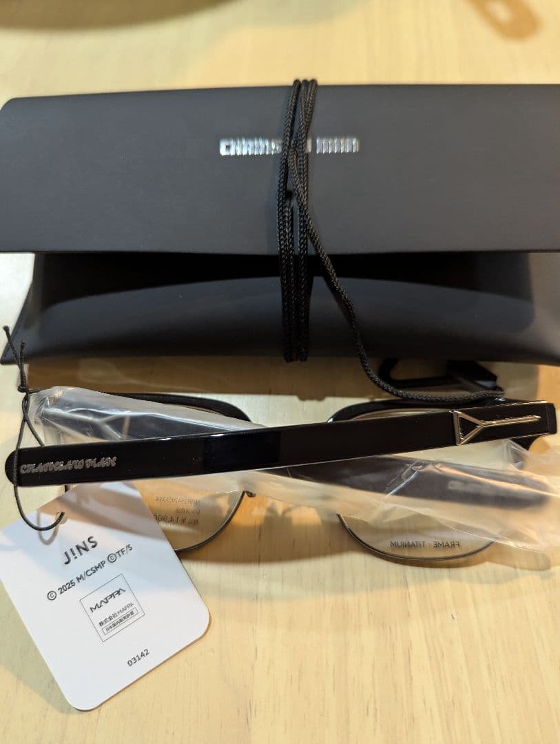 未使用】JINS x チェンソーマン コラボ デンジモデル 眼鏡 - メルカリ