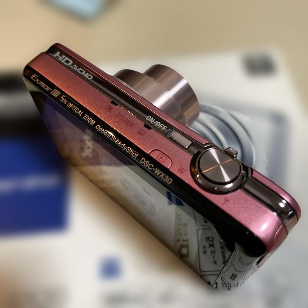 Sony Cyber-shot DSC-WX30 16.2MP ピンク