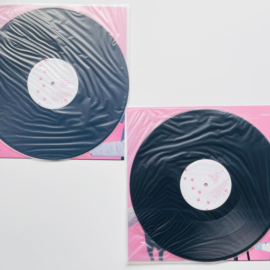 美品 稀少限定盤 レコード 2枚組〔 きのこ帝国 猫とアレルギー 〕佐藤