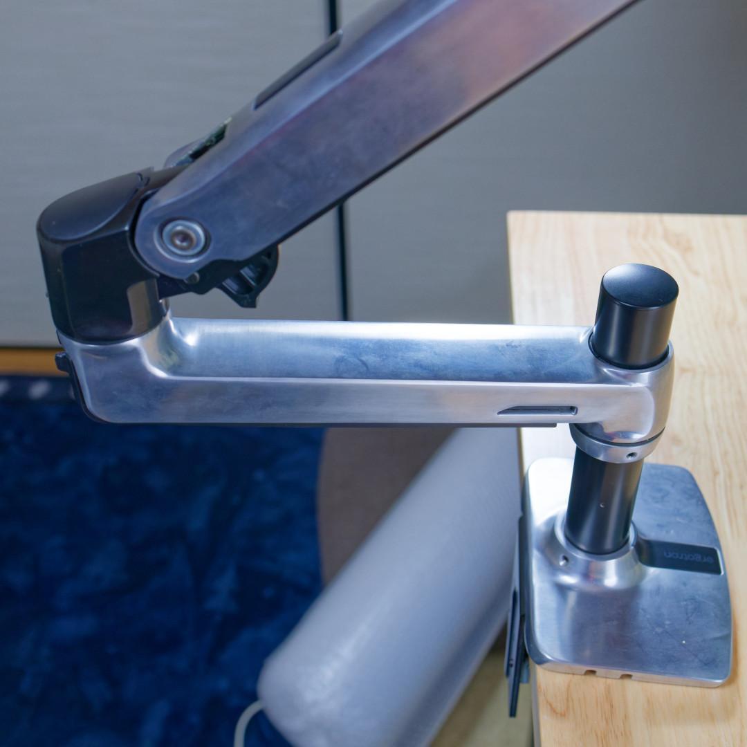 ERGOTRON LX デスク モニターアーム シルバー