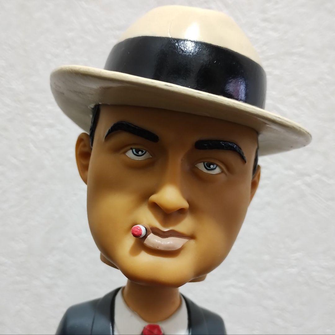 アル・カポネ ギャング 首振り人形 バブルヘッド ボビングヘッド