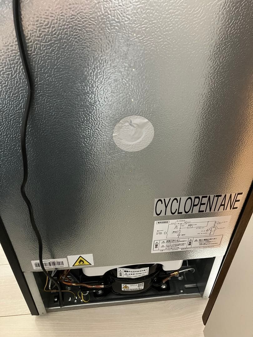 コンパクト冷蔵庫・冷凍庫 62L/28L 黒