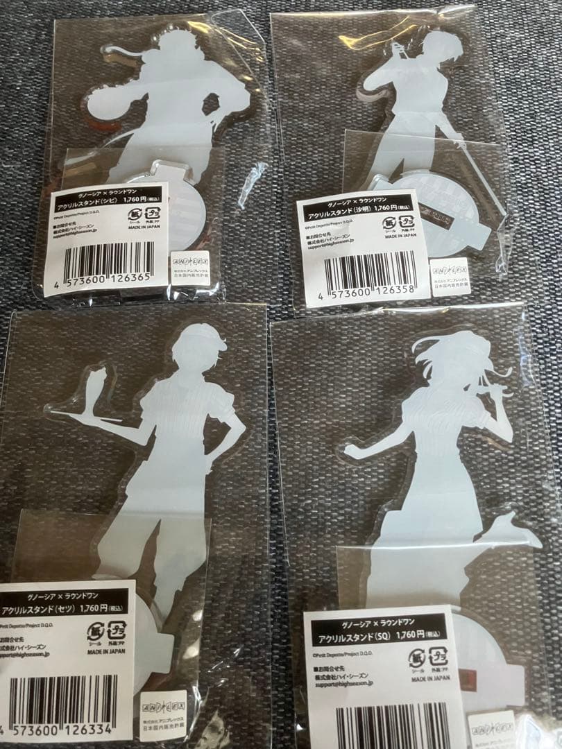 グノーシア ラウンドワン 等身 アクリルスタンド 四体セット - メルカリ