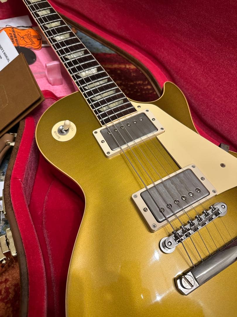Gibson Les Paul Gold エレキギター Gibson Les Paul Standard '50s Gold Top【現物画像】4.42kg ギブソン