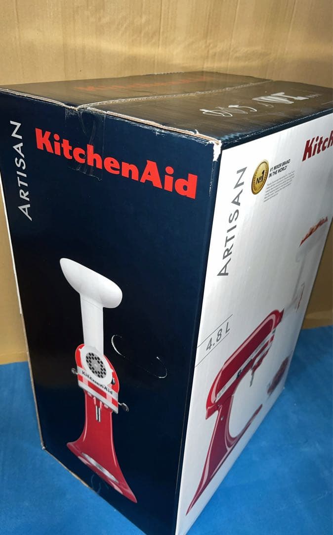 KitchenAid Artisan スタンドミキサー 4.8L レッド