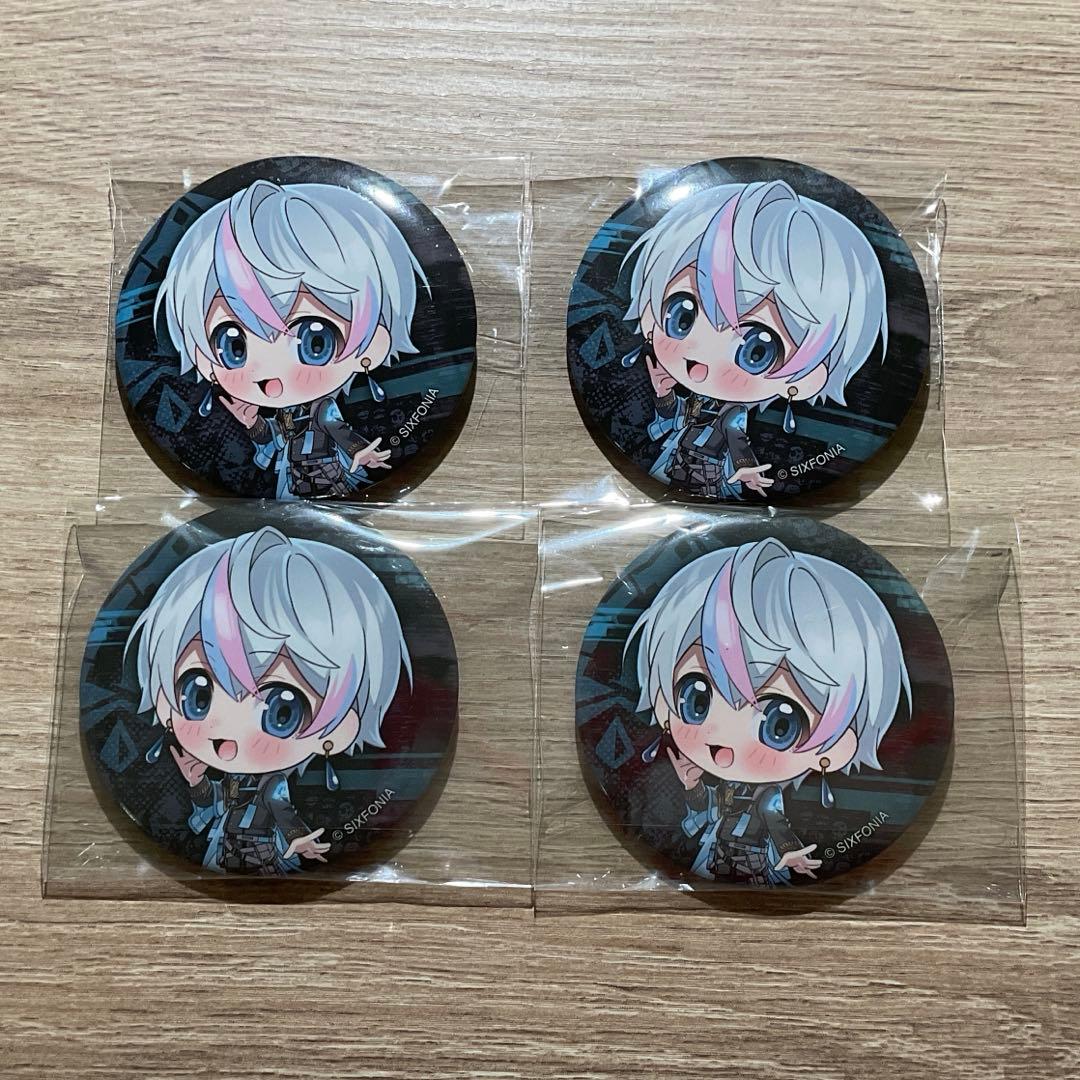 シクフォニ ランダム缶バ13弾 Shout on 雨乃こさめ しゃうとおん 4点