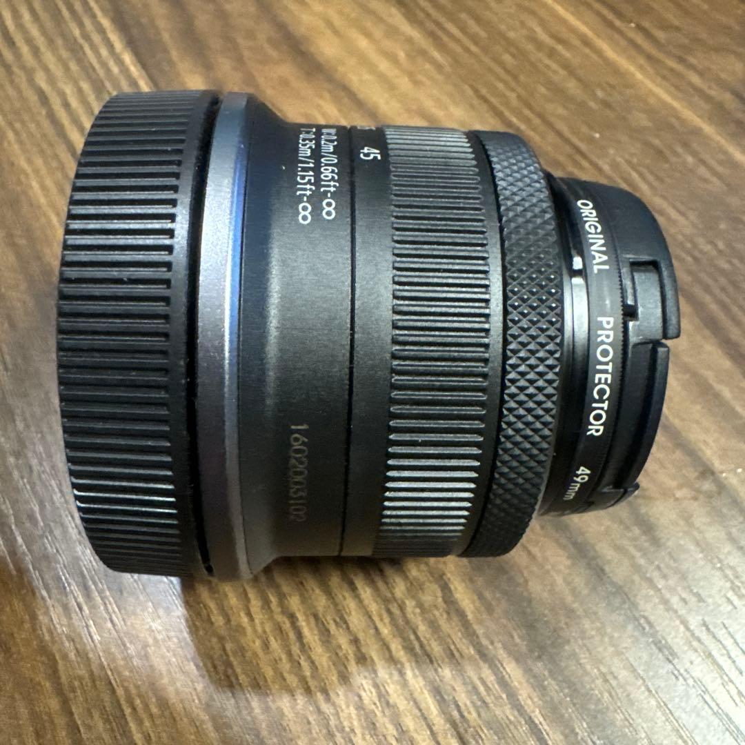 【美品】Canon RF-S 18-45mm レンズ 保護フィルター付き