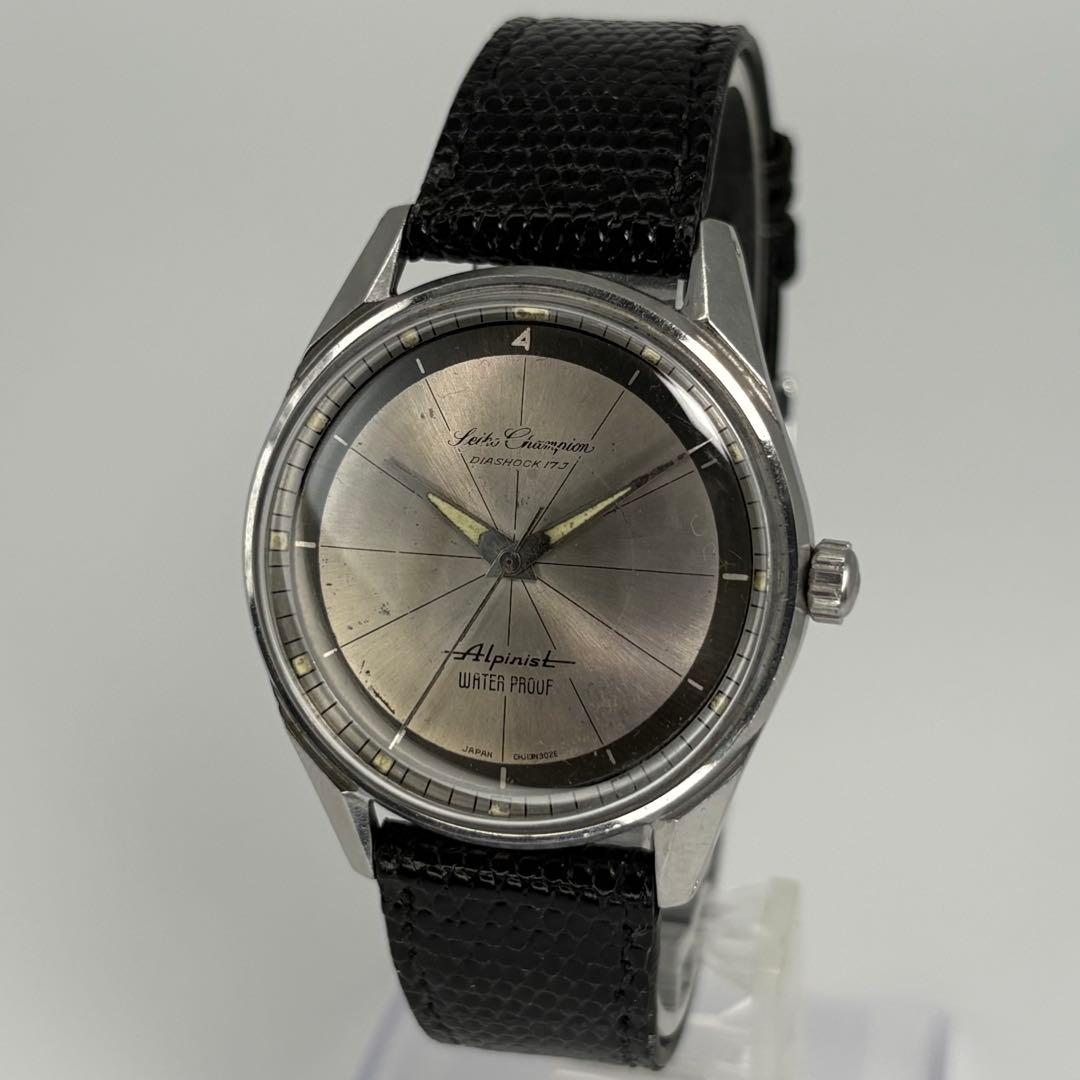 OH済 SEIKOセイコー チャンピオンアルピニスト 珍品初期モデル - メルカリ