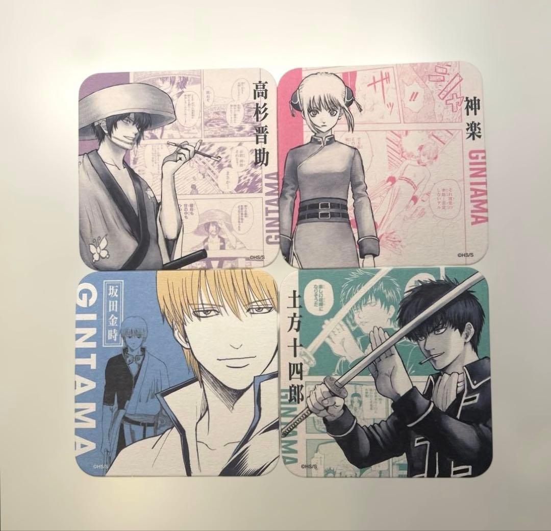 銀魂展 アートコースター セット - メルカリ