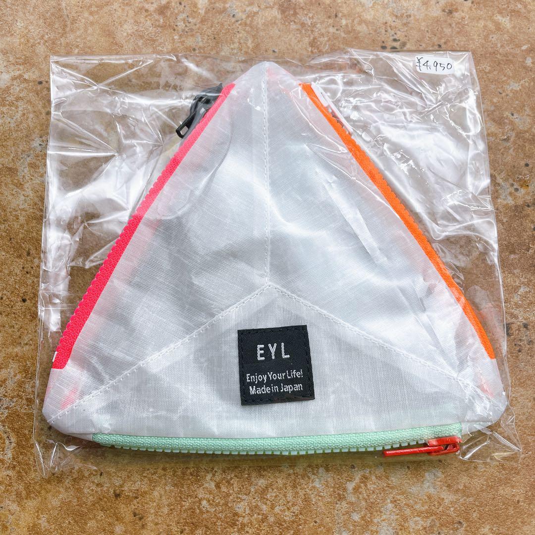 EYL Triple Pocket Pouch【S】 トリプルポケット ポーチ EYL Triple Pocket Pouch【S】DCF Hybrid White | E