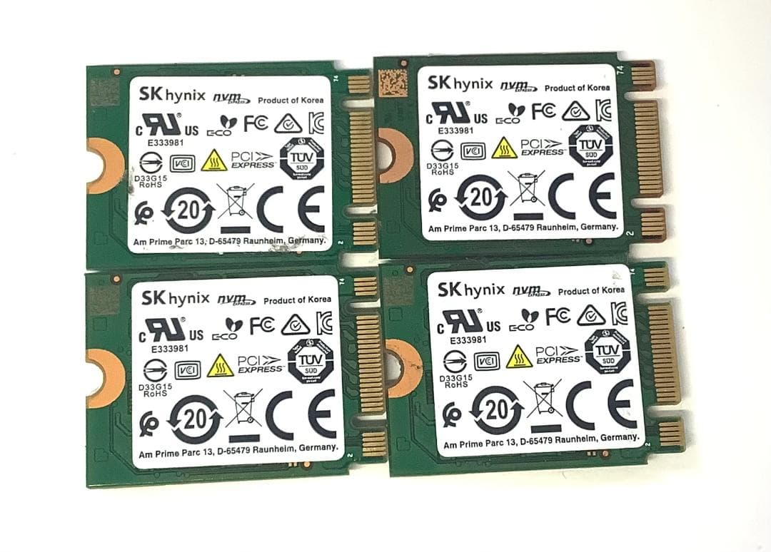 ③-WA78-SK hynix M.2 SATA 256GB SSD 4点