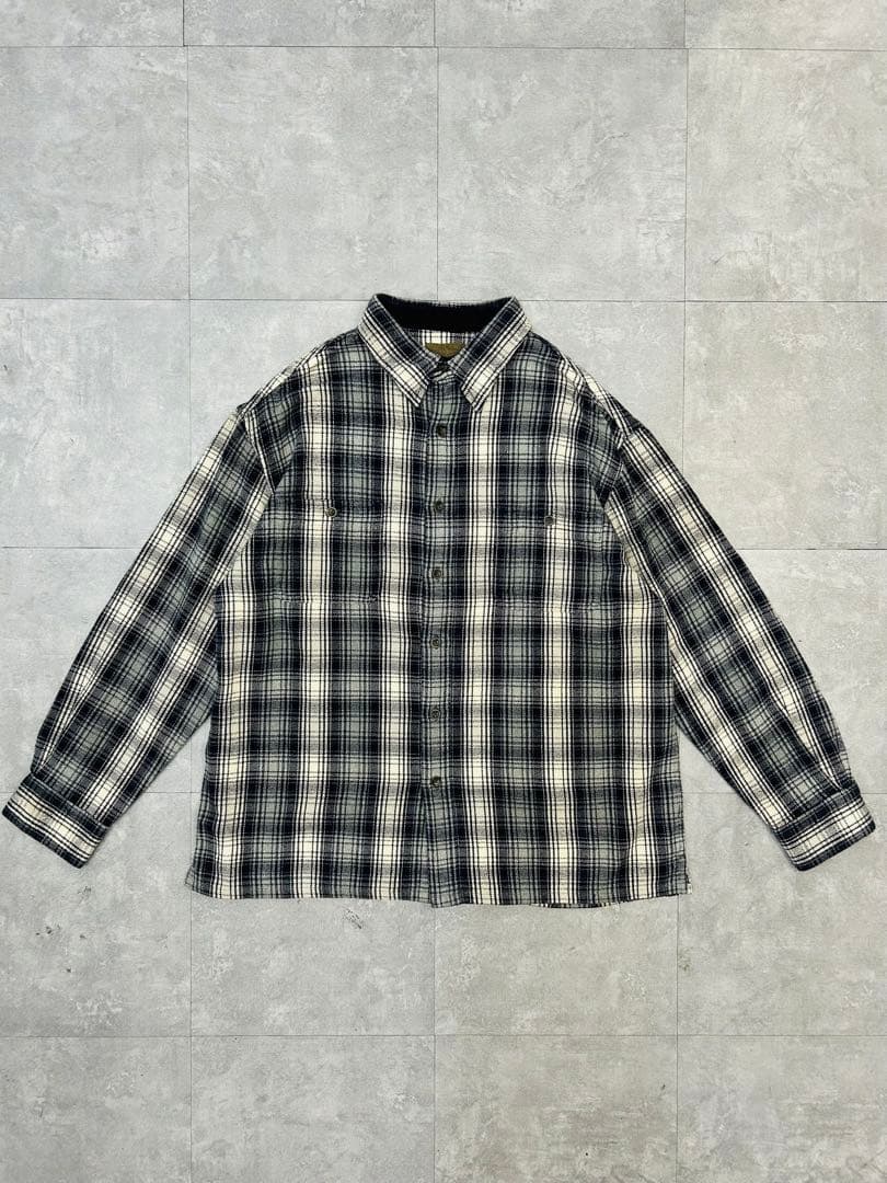 ス*ム様 【好配色】90s セントジョンズベイ ヘビネル オンブレ チェック ネ セントジョンズベイ 90s オンブレネルシャツ 好配色 90s セント