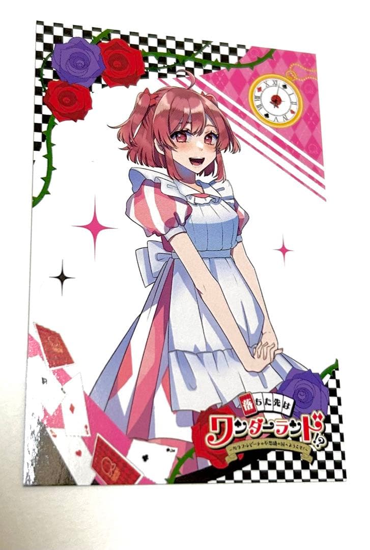 カラフルピーチ 落ちた先はワンダーランド のあ トレカ ワンダーランド