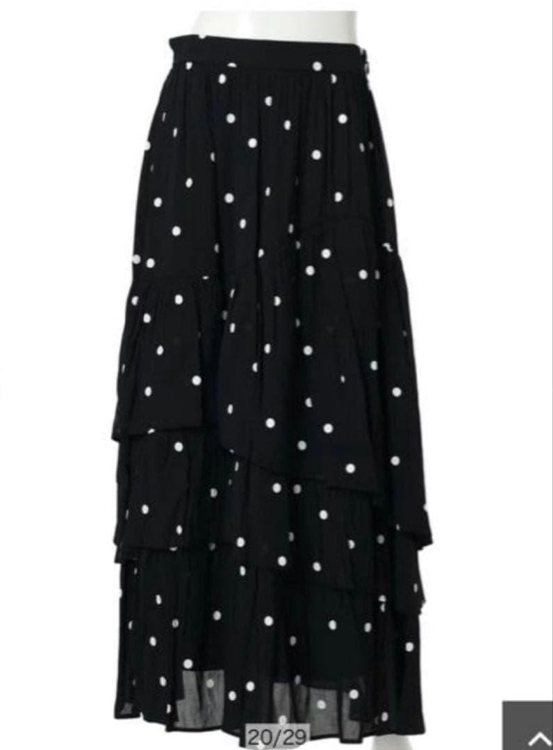 Mystrada♡ランダムティアードスカート Mサイズ - メルカリ