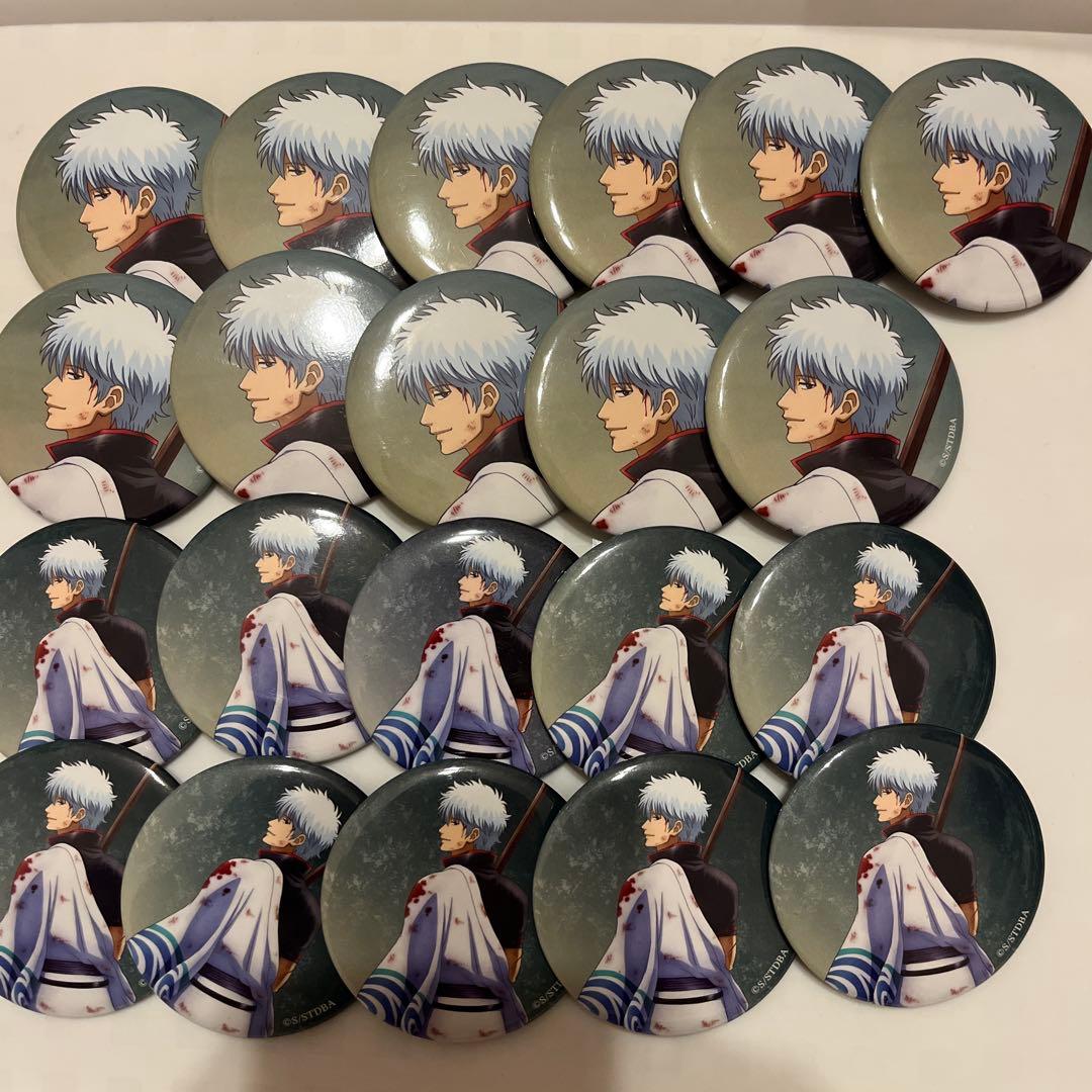 銀魂　坂田銀時　戦う背中　缶バッジ グッズ-バッチ】銀魂 描き下ろし 坂田銀時 戦う背中ver. 第2弾