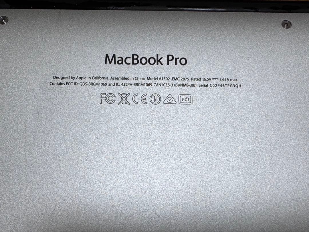 MacBook本体 MacBook pro2014 128GB