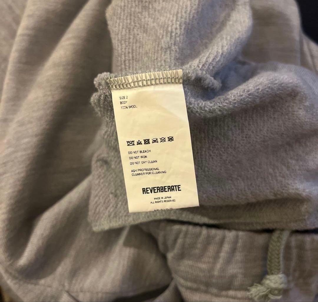 期間限定値下げREVERBEARTE リバーバレイト ウールスウェットパンツ
