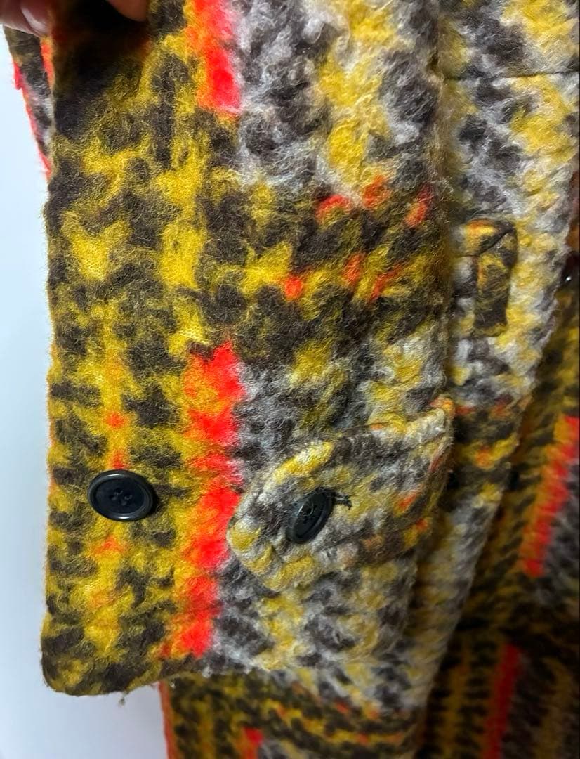 HENRIK VIBSKOV チェック柄コート - メルカリ