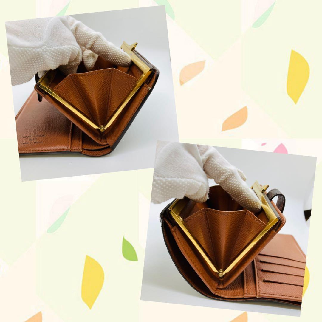 ルイヴィトン 二つ折り財布 ガマ口 モノグラム 財布 A882 - メルカリ