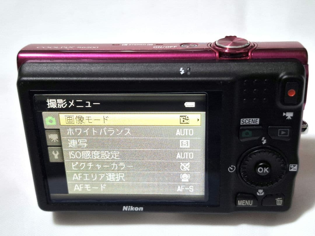 ニコン Nikon COOLPIX S6200 ピンク