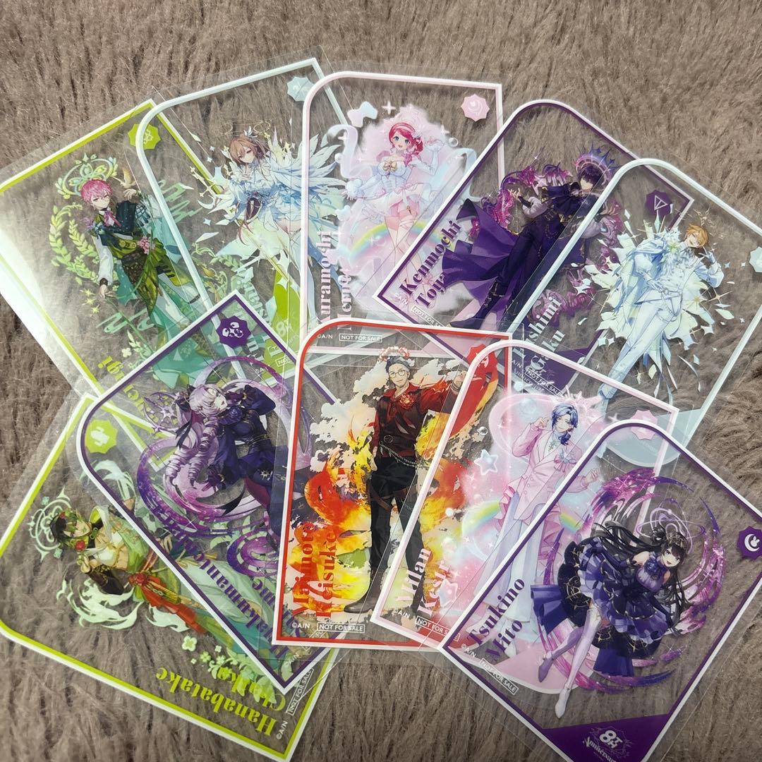 にじさんじ 8th Anniversary 特典 クリアカード まとめ売り - メルカリ