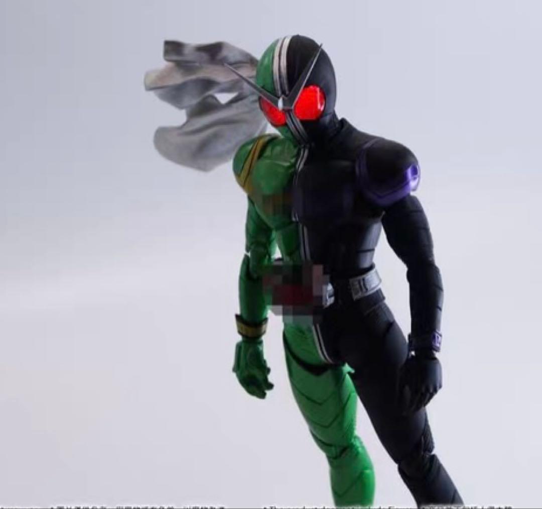 真骨頂 仮面ライダーダブル 複眼 発光 頭部 パーツ カスタム S.H.
