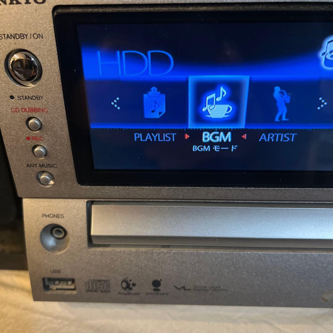 ONKYO BR-NX10 CD HDD ミニコンポ リモコン　マニュアル類付き