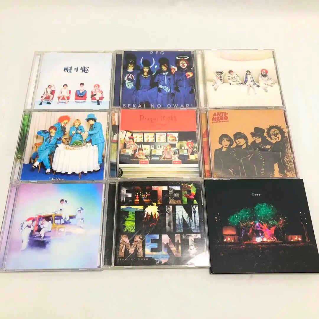 SEKAI NO OWARI セカオワ 世界の終わり CD DVD まとめ - メルカリ
