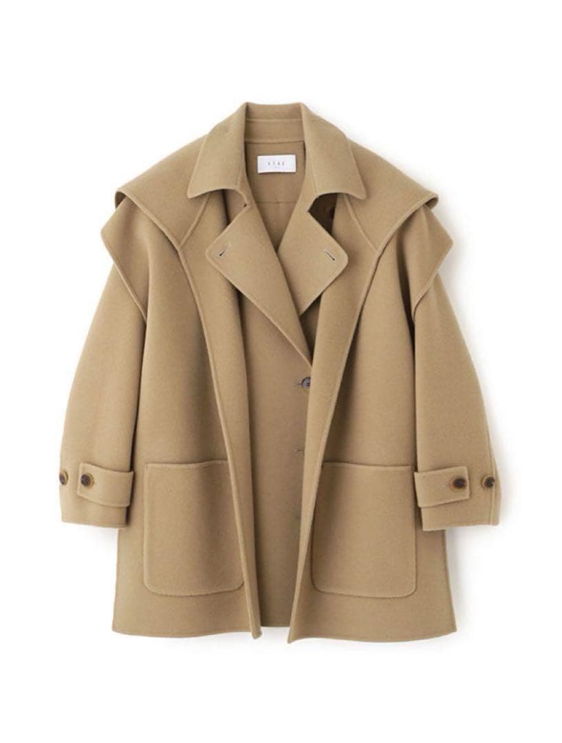 ETRE TOKYO フーディーリバートレンチコート - メルカリ