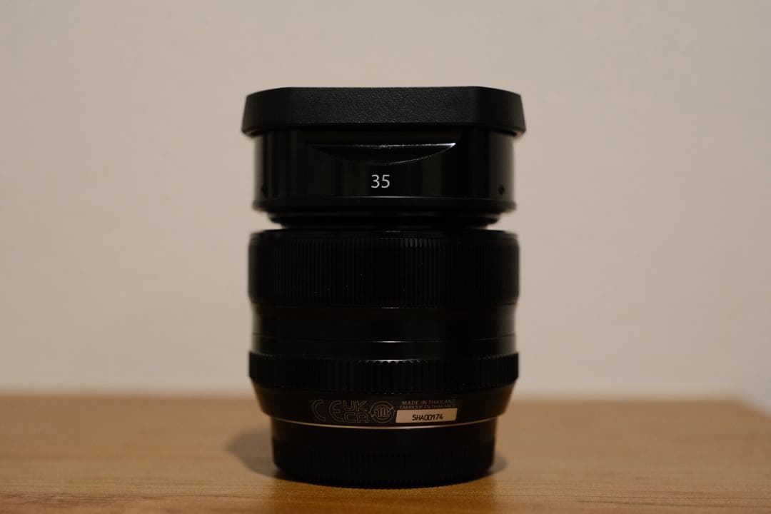 【新品同様品】FUJIFILM XF35mm F1.4 R レンズプロテクター付