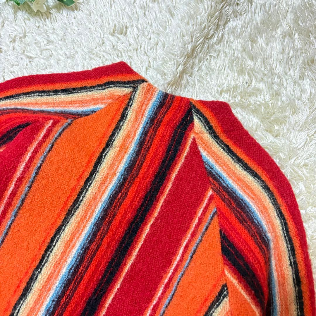 美品 ZUCCa/ズッカ ウール ニット ジャケット レディースM