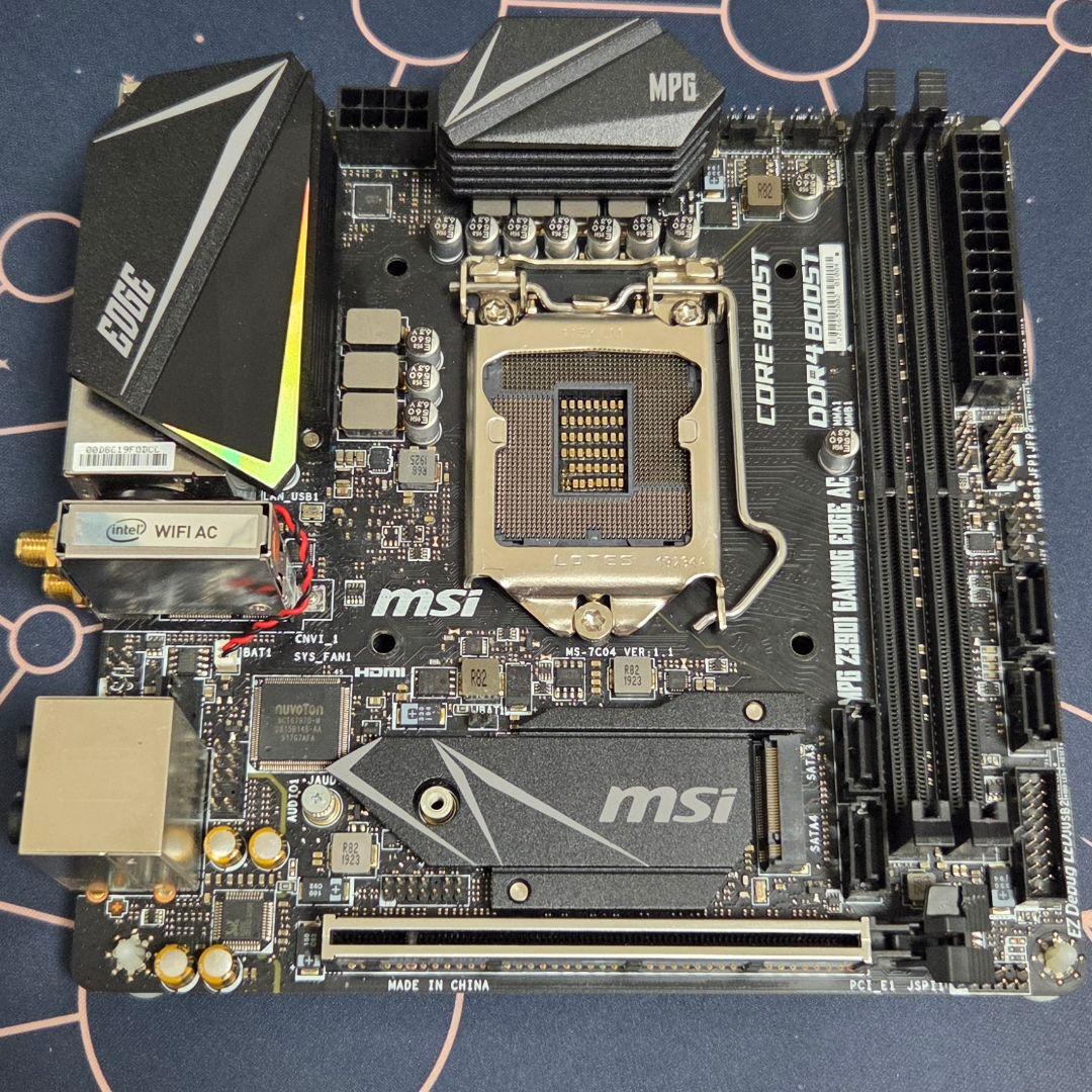 マザーボード MSI MPG Z390I GAMING EDGE AC
