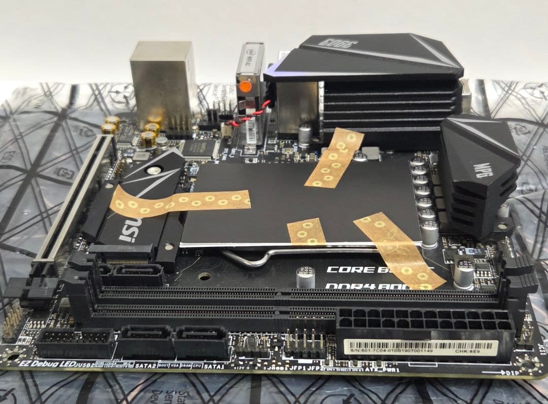 マザーボード MSI MPG Z390I GAMING EDGE AC