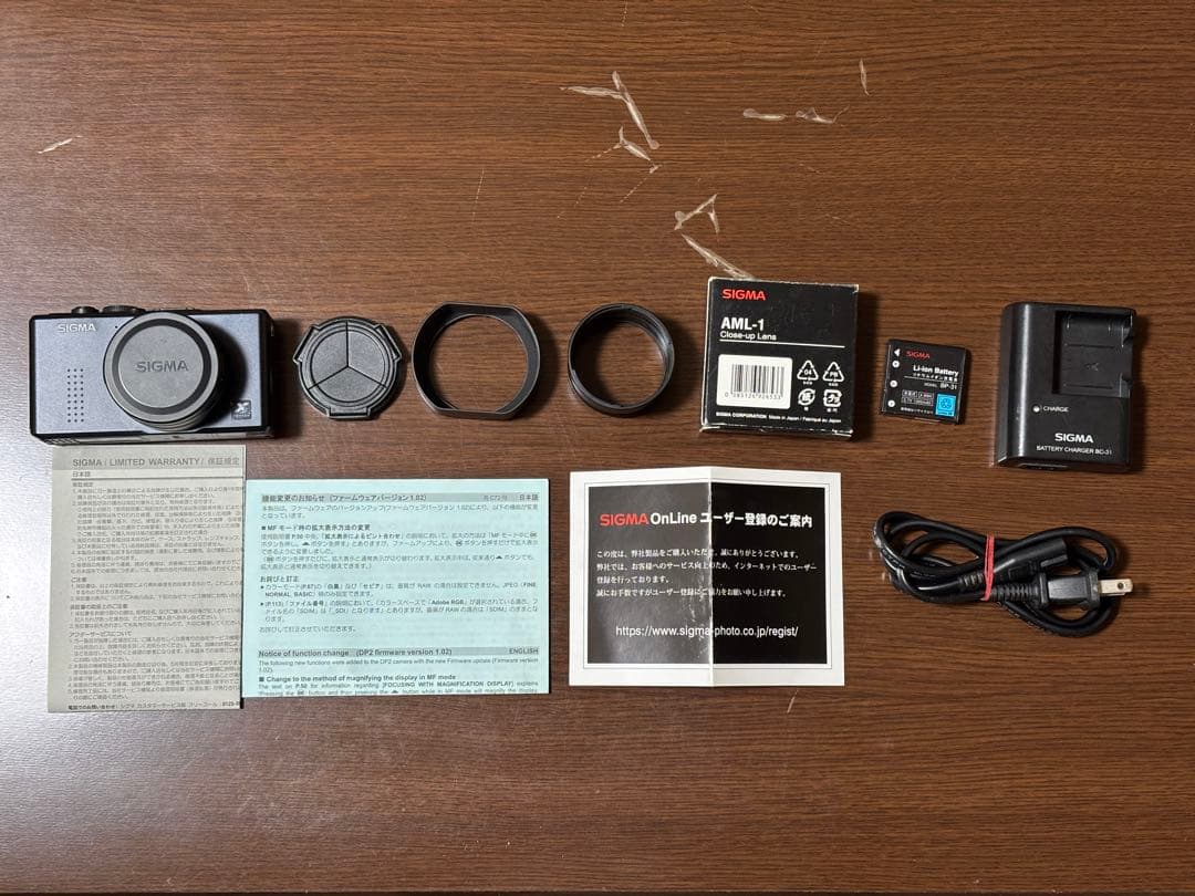 SIGMA DP2 動作確認済み 欠品ありAML-1付き その他おまけ