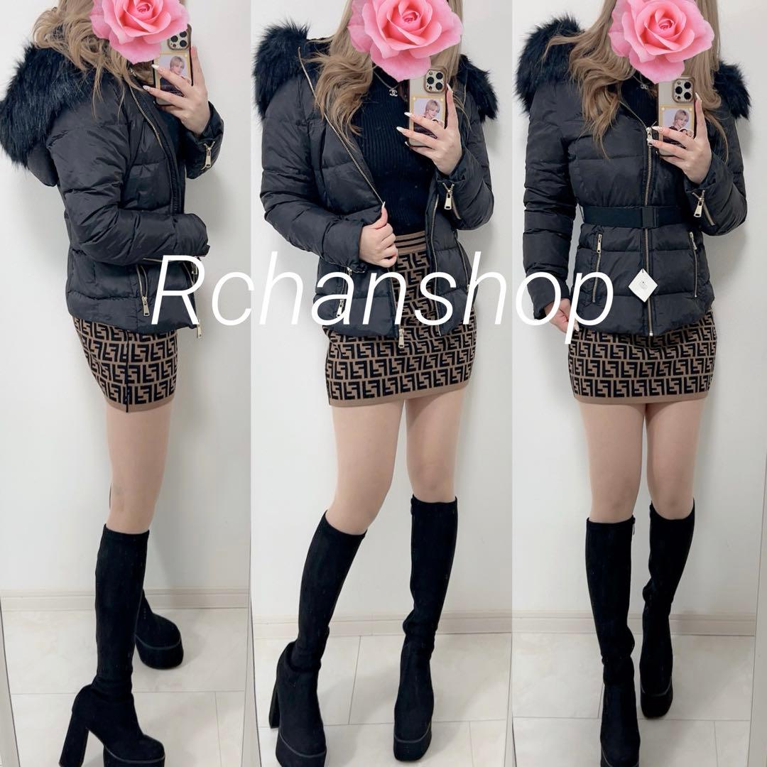 ♡ZARA♡フードファー付きダウンジャケット　ジェイダ　リゼクシー　ムルーア好 RESEXXY（リゼクシー） フード付きダウンコート 即日発送 期間限定価格