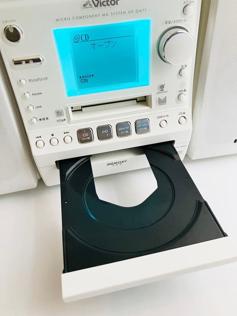 Victor マイクロコンポーネントMDメモリーシステム UX-GM77