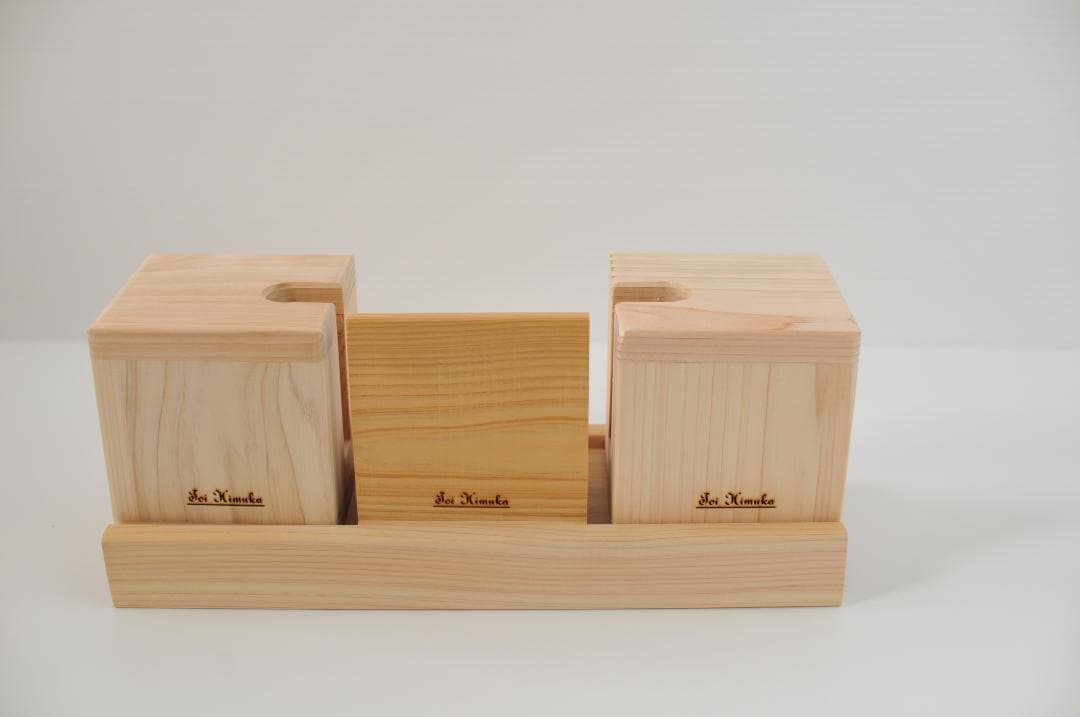 木製スマホスピーカー　無塗装