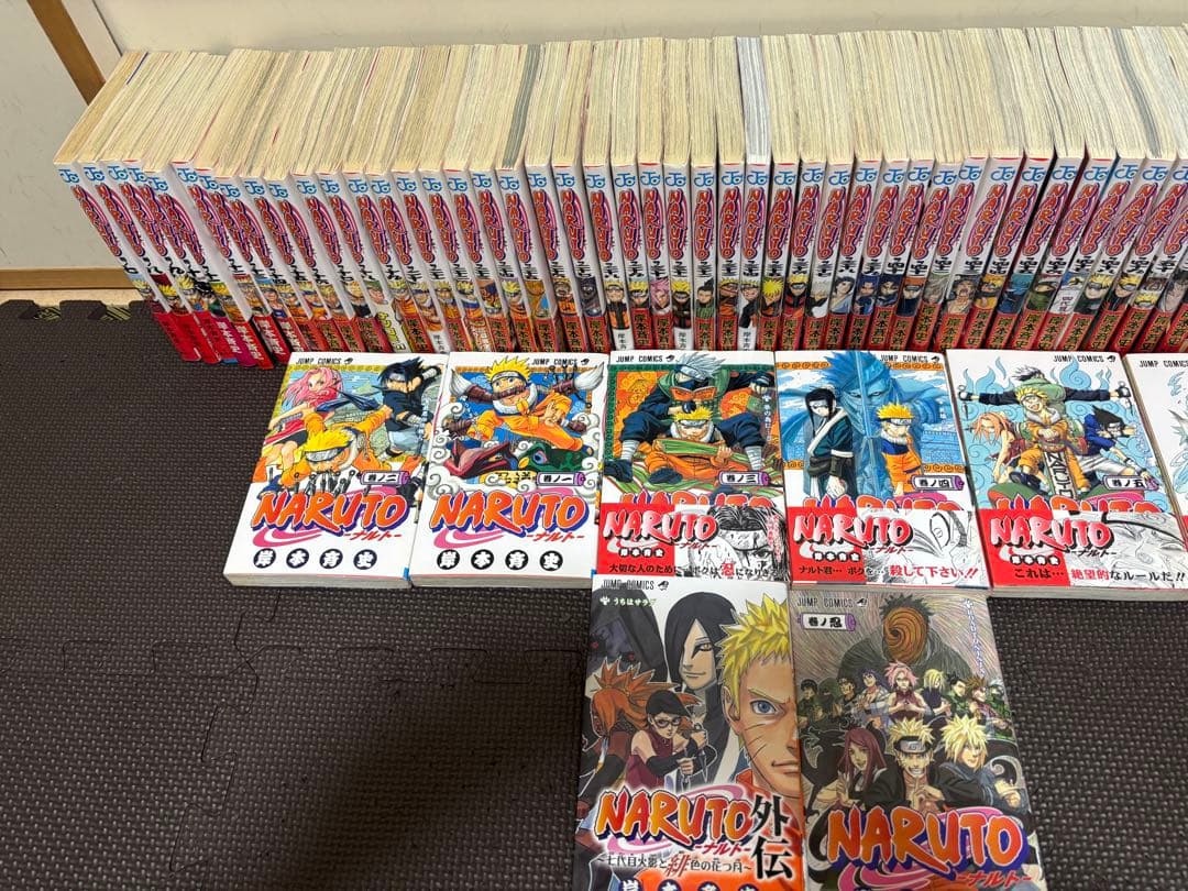 NARUTO 全72巻セット おまけ付き 初版多数 - メルカリ