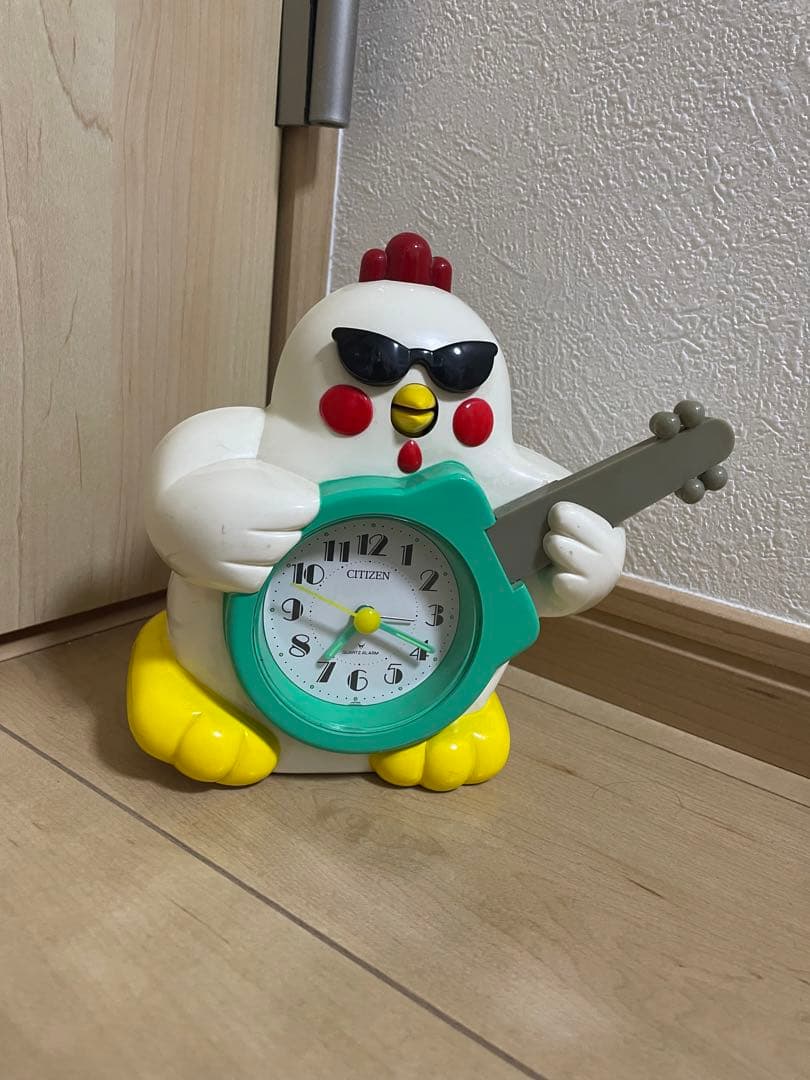 目覚まし時計 エレキドリ CITIZEN レトロ 昭和レトロ 置き時計 - メルカリ
