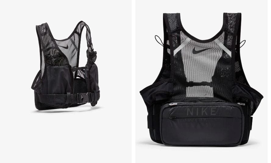 新品未使用ナイキトランスフォームベストパック 男女S/M 黒 ランニング