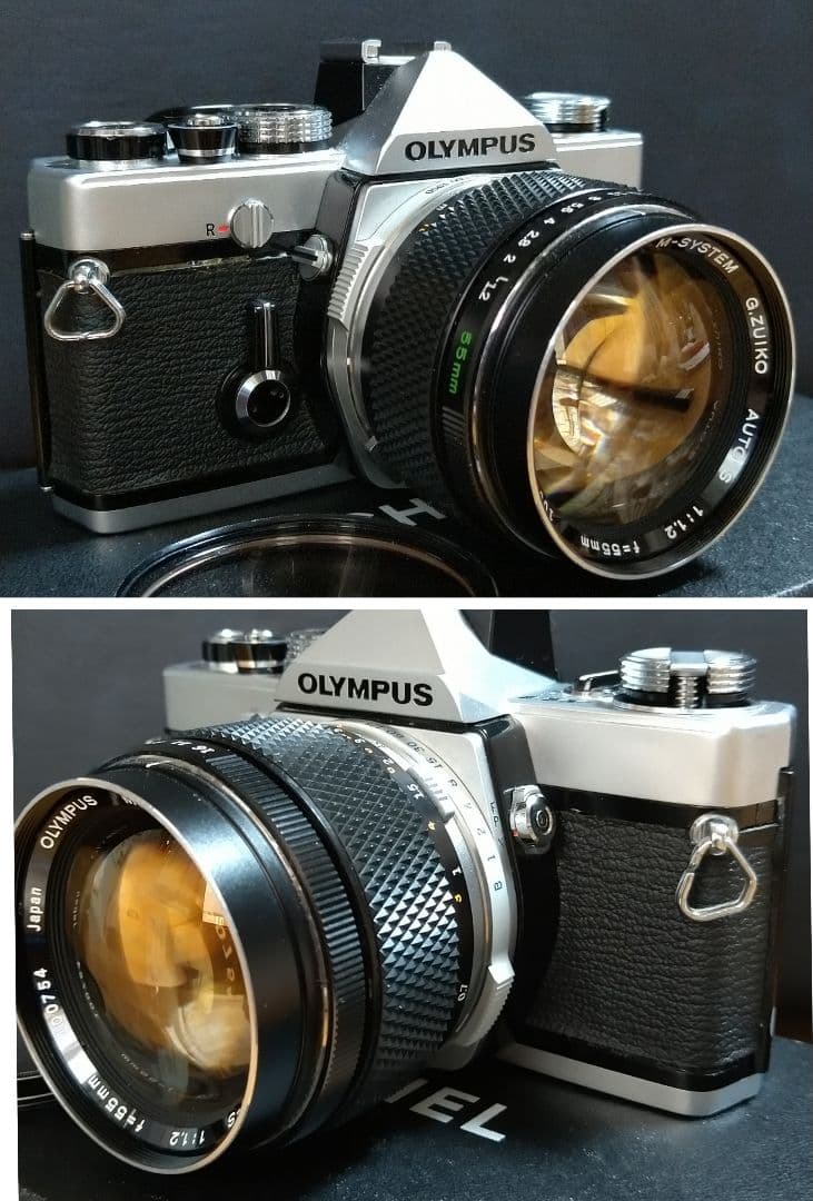 稼働品！オリンパス M-1 フィルム カメラ M-system 55㎜ f1.2