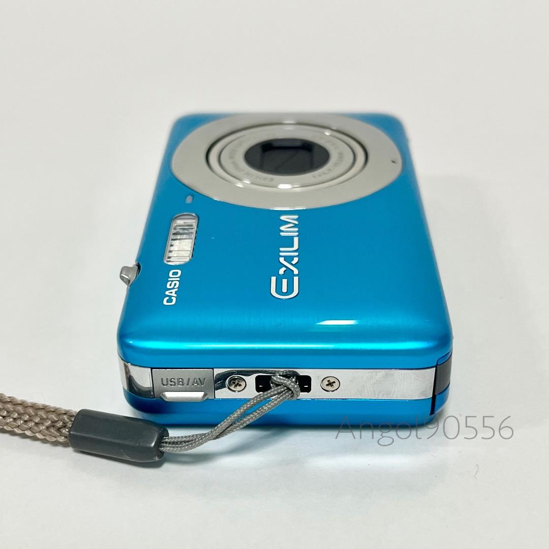 美品 CASIO EX-Z800 コンパクトデジタルカメラ ブルー 取説 箱