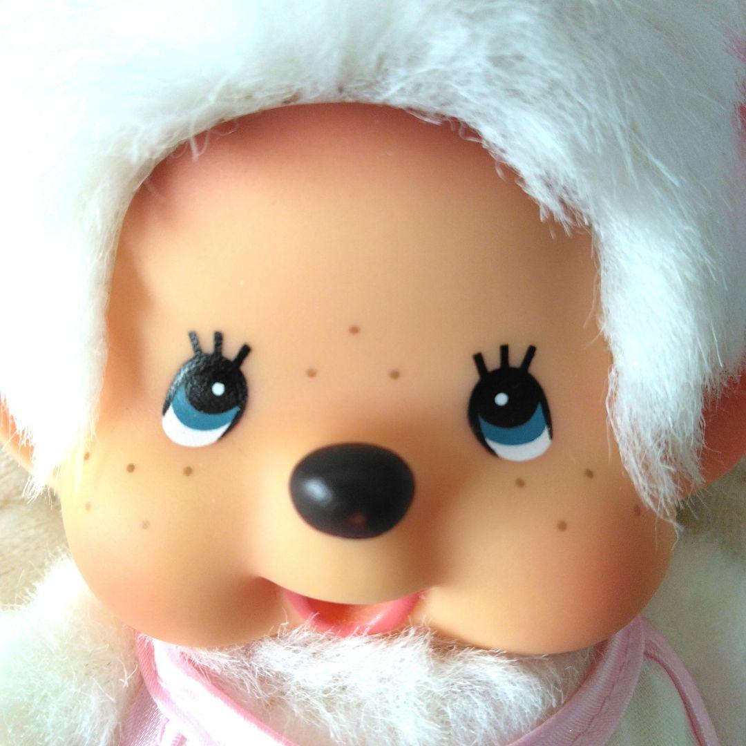 平成レトロ 天使 モンチッチ 女の子 S ぬいぐるみ セキグチ 天使 白