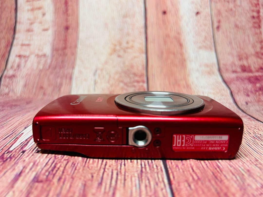 Canon キャノン IXY 200 レッド デジタル PC2333