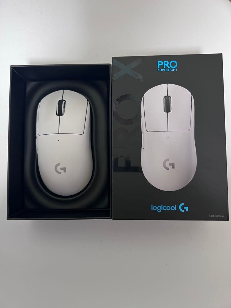GPRO SUPERLIGHT White ホワイト Logitech G PRO X SUPERLIGHT 2 4K Wireless Gaming Mouse - White