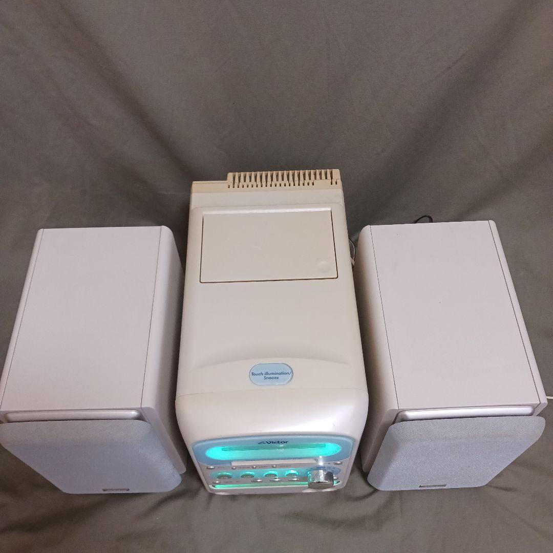 【動作確認済】Victor ビクター カセット CD MDコンポ UX-QX1