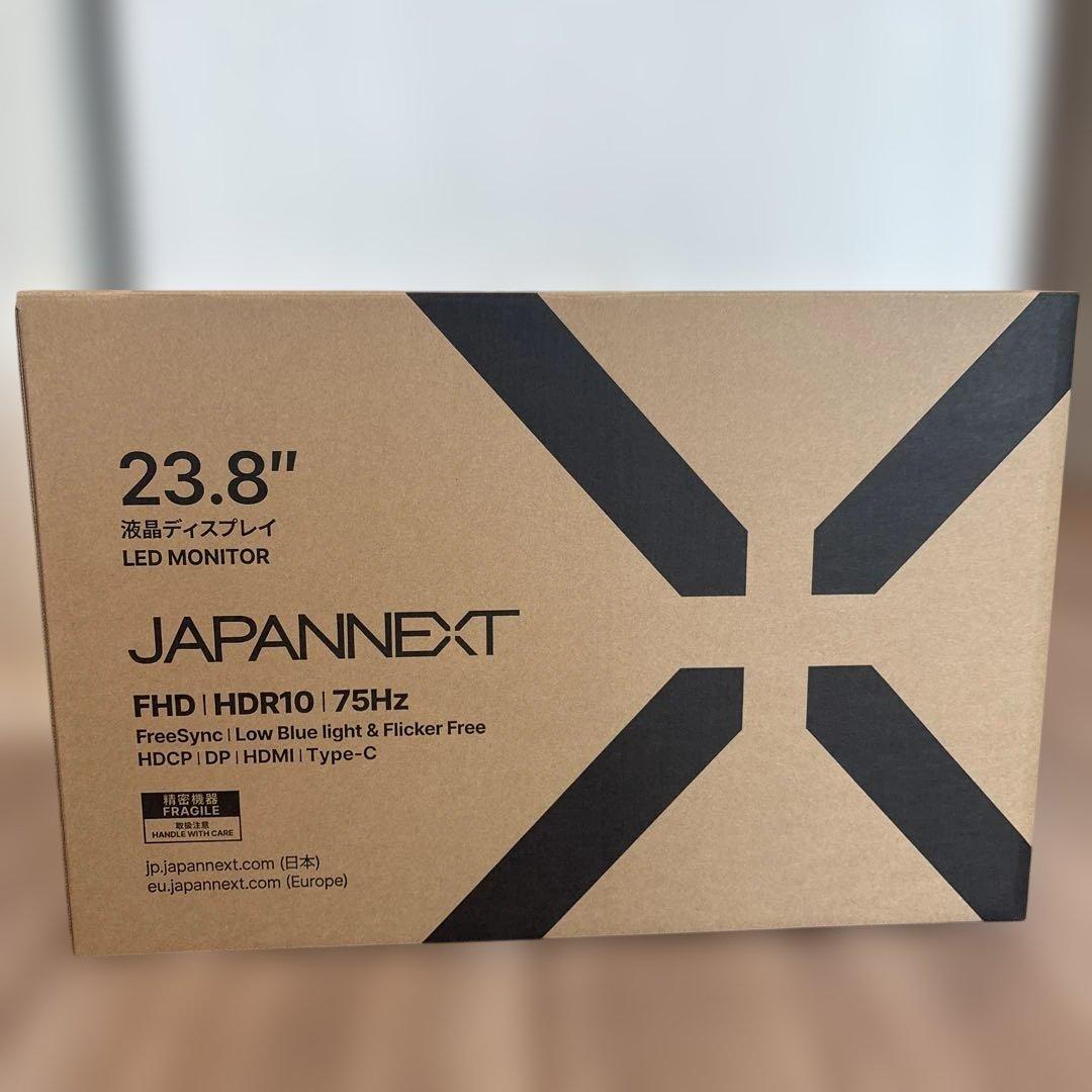 JAPANNEXT 23.8インチフルHDモニター USB-C65W給電可能